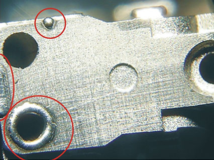 <a href='http://www.mingshi111.com/product/3.htm' class='text_a'>模具激光焊機</a>修復模具效果